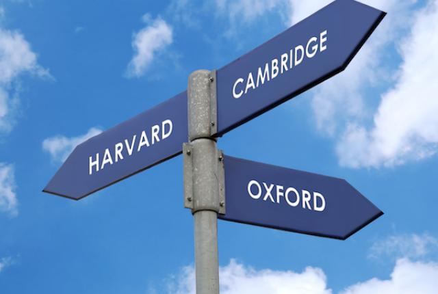 Oxbridge admission or US College admission?